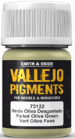 Vallejo: Pigment - Faded Olive Green (73.122)