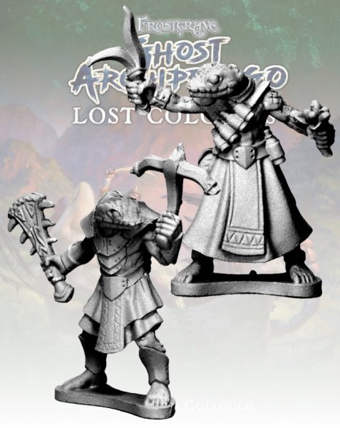 Frostgrave: Snake-Man Crackshot & Herbalist