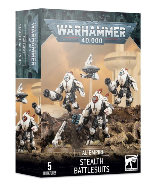 T`au Empire: Stealth Battlesuits