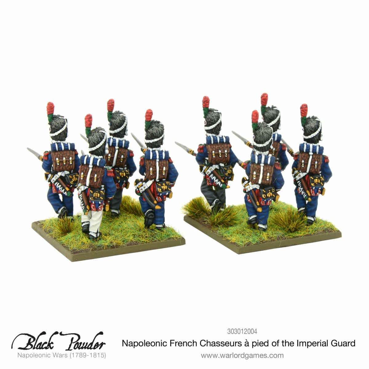 Napoleonic French Chasseurs a Pied of the Imperial Guard 14 00