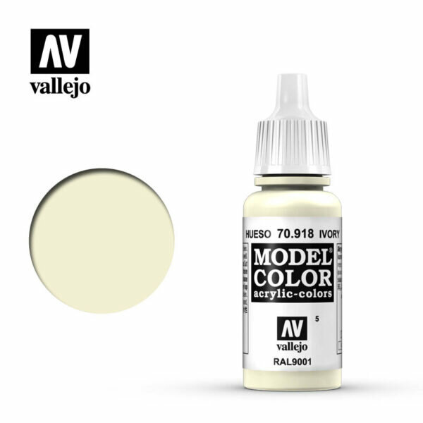 Vallejo: Model Colour - 70.918 Ivory (MC005)
