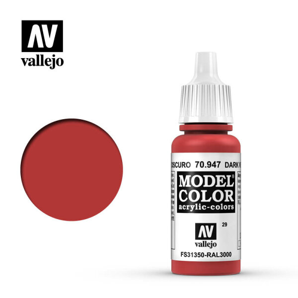 Vallejo: Model Colour - 70.947 Red (MC029)