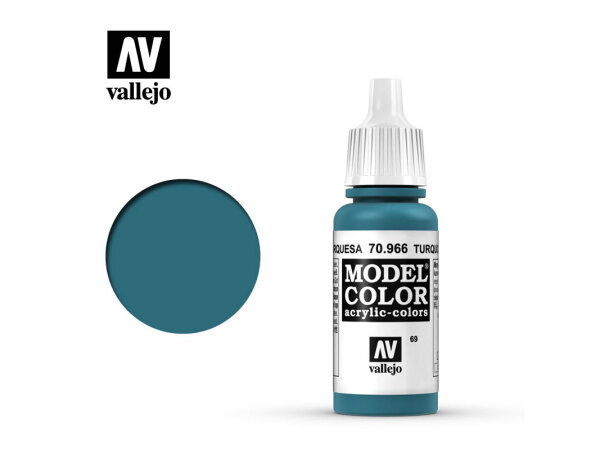 Vallejo: Model Colour - 70.966 Turquoise (MC069)