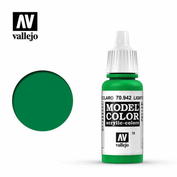 Vallejo: Model Colour - 70.942 Light Green (MC075)