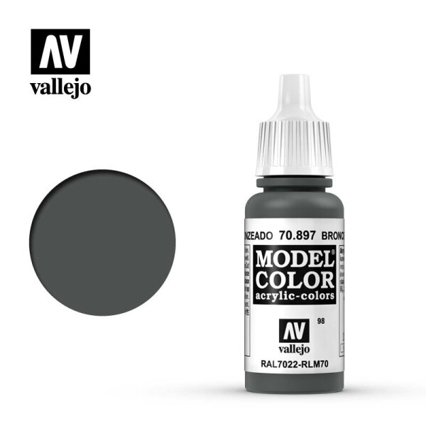Vallejo: Model Colour - 70.897 Bronze Green (MC098)