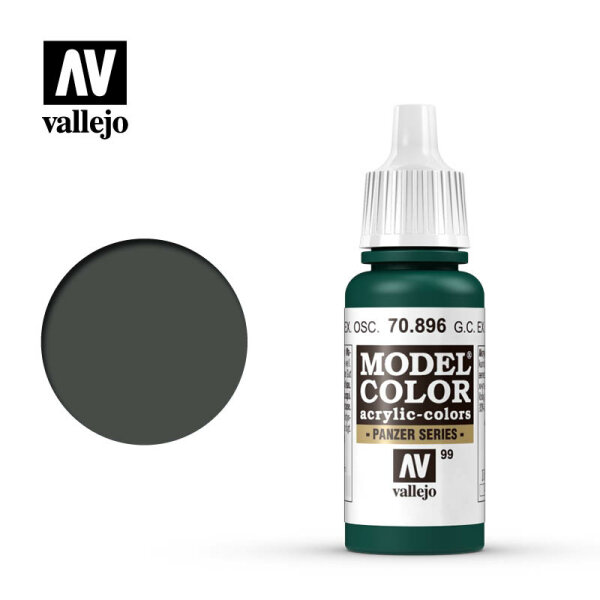 Vallejo: Model Colour - 70.896 German Camouflage Extra Dark Green (MC099)