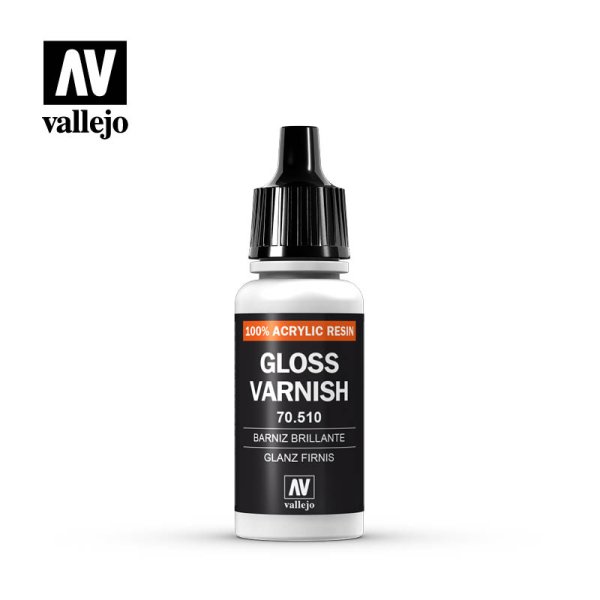 Vallejo: Auxilliary - 70.510 Glossy Varnish (MC193)