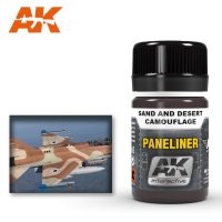 Weathering: Paneliner for Sand and Desert Camouflage (35ml)