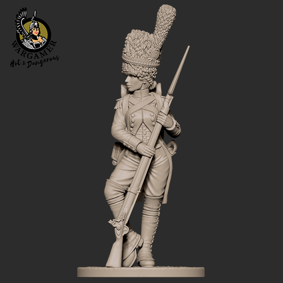 Celine, the Old Guard Grenadier (54mm)