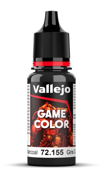 Vallejo: Game Colour - 72.155 Charcoal (GC155)