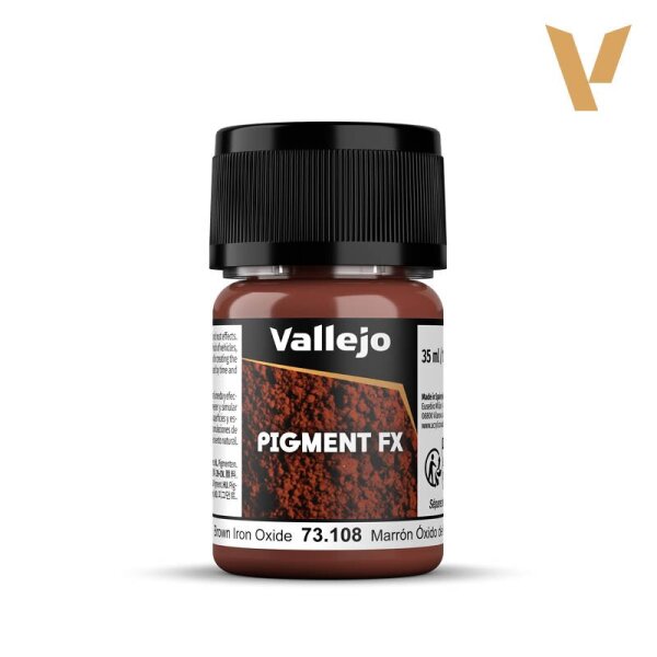 Vallejo: Pigment - Brown Iron Oxide (73.108)