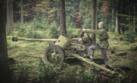 PaK 40 AT Gun with Crew