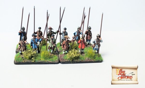 Kingdom of Sweden: New Type Mercenary Infantry - Pikemen