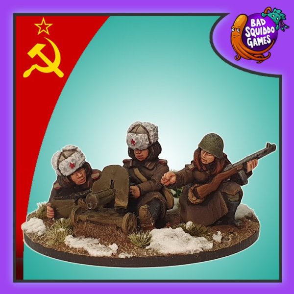 Soviet Maxim HMG & Team (Winter)