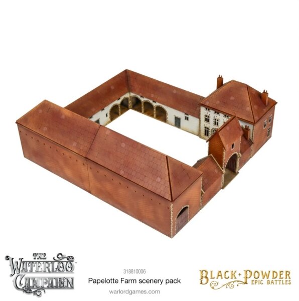 Black Powder: Epic Battles - Waterloo: Papelotte Farm Scenery Pack