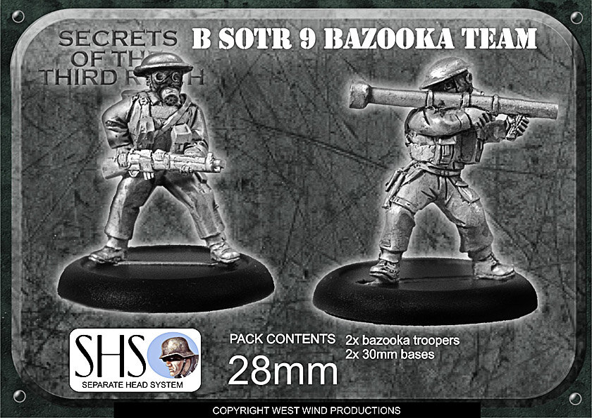 British Bazooka Team (x2), 8,23