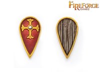 Deus Vult: Crucifix Shields (x12)