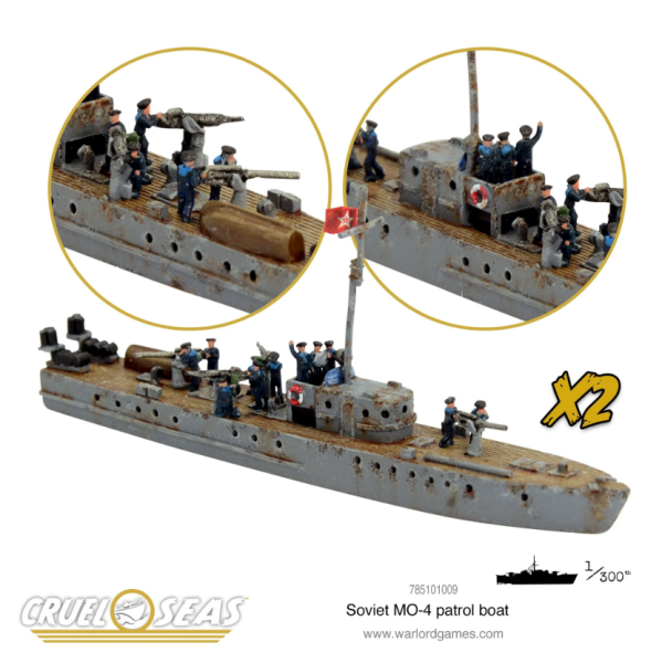 Cruel Seas: Soviet MO-4 Patrol Boat