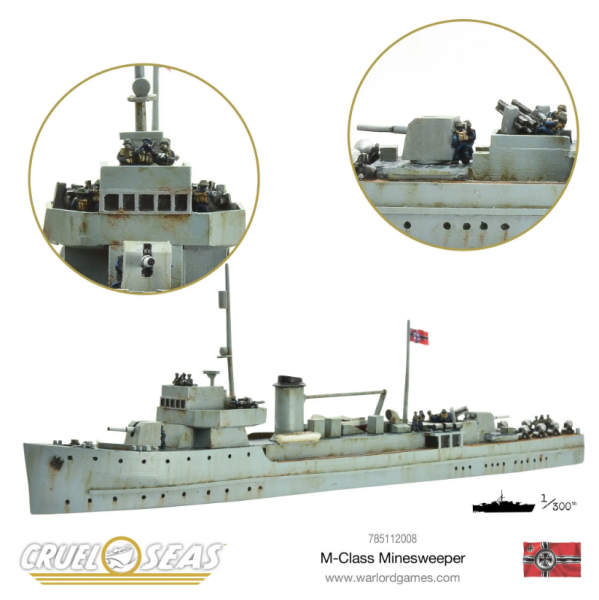 Cruel Seas: M-Class Minesweeper