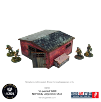 WW2 Normandy Large Brick Shed (28mm)