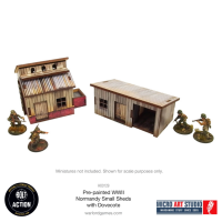 WW2 Normandy Small Sheds with Dovecote (28mm)