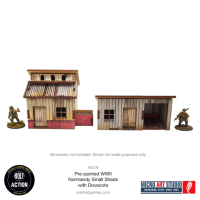 WW2 Normandy Small Sheds with Dovecote (28mm)