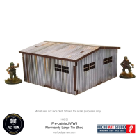 WW2 Normandy Large Tin Shed (28mm)