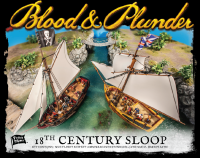 Blood & Plunder: Bermuda Plastic Sloop - 18th Century...