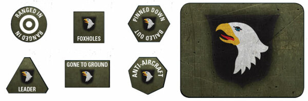 101st Airborne Token & Objective Set