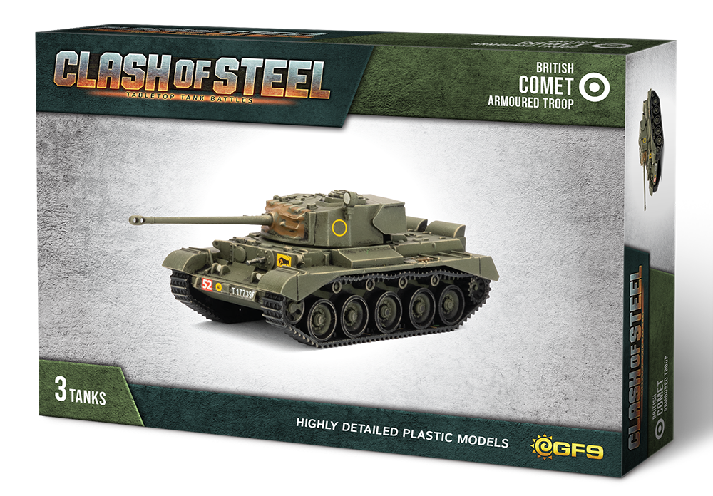 Clash of Steel: British Comet Armoured Troop, 24,30