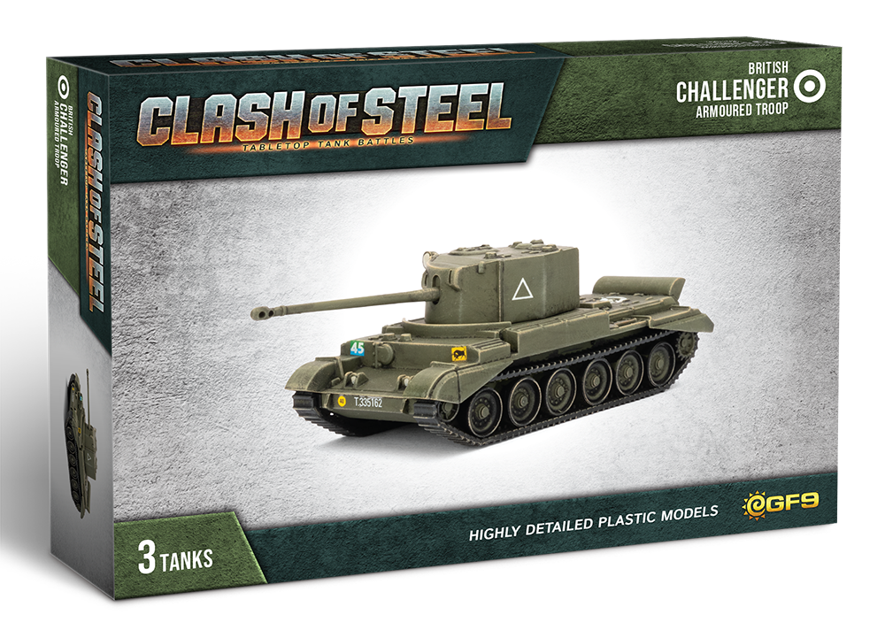 Clash of Steel: British Challenger Armoured Troop, 24,30