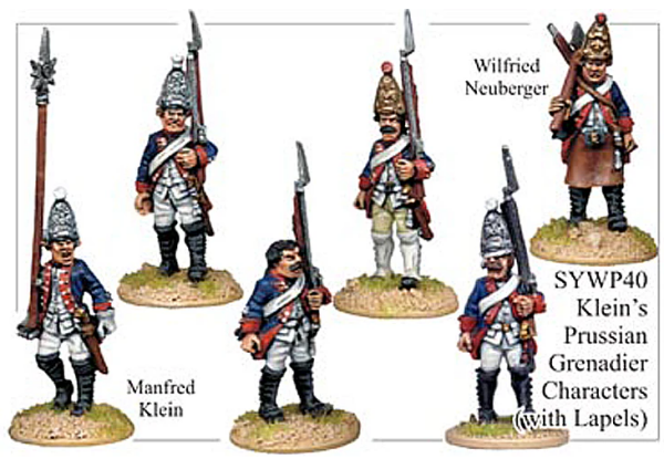 Seven Years War: Prussian Grenadier Characters