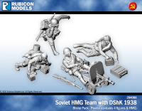 Soviet Heavy Machine Gun Team with DShK 1938 HMG