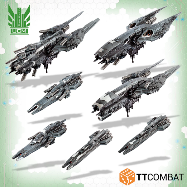 Dropfleet Commander: UCM Starter Fleet (UCM-001)