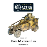 Italian IZ Armoured Car