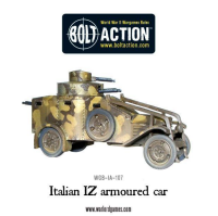 Italian IZ Armoured Car