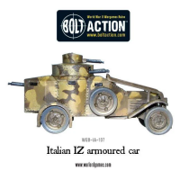 Italian IZ Armoured Car