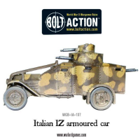 Italian IZ Armoured Car