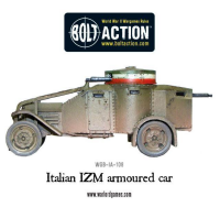 Italian IZM Armoured Car