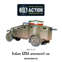 Italian IZM Armoured Car