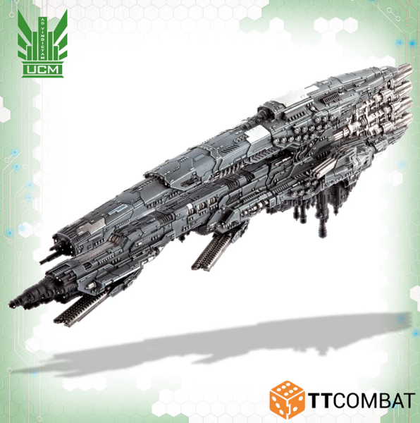 Dropfleet Commander: UCM - Battlecruiser - Johannesburg/Perth