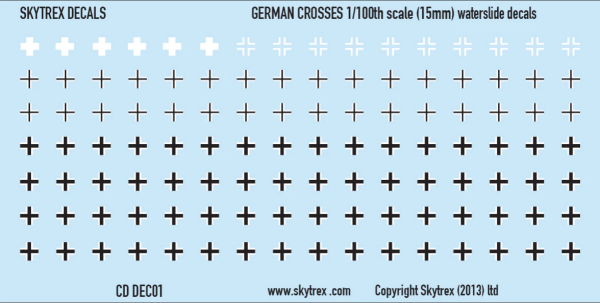 German Crosses (15mm)