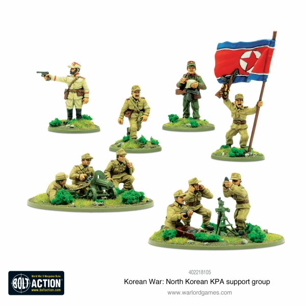 Korean War: North Korean KPA Support Group