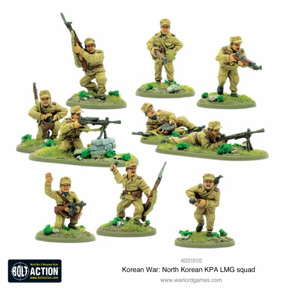 Korean War: North Korean KPA LMG Squad