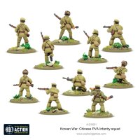 Korean War: Chinese PVA Infantry Squad