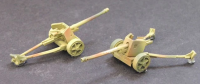 PAK 40 A.T. Guns (x1 Limbered, x2 Firing)