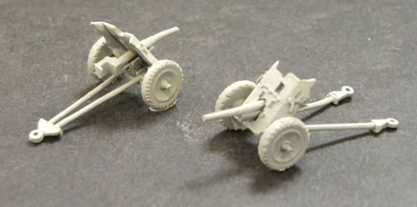 PAK 36 A/T Guns (x2 Firing, x1 Limbered)