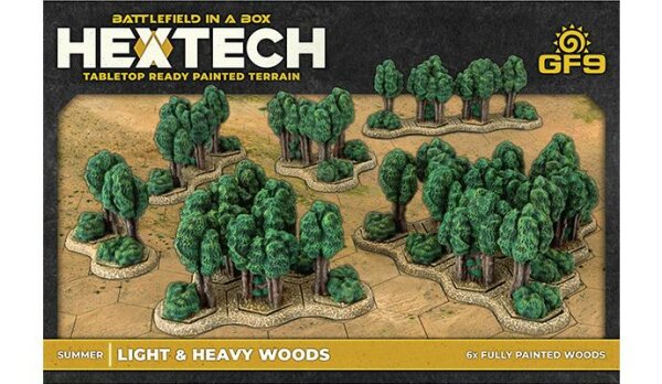 Hextech: Summer Light & Heavy Woods (x6 Green)