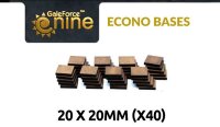 GF9: Econo Bases - 20x20mm (x40)