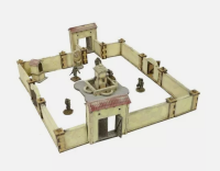 Spanish Village: Large Village Courtyard Set